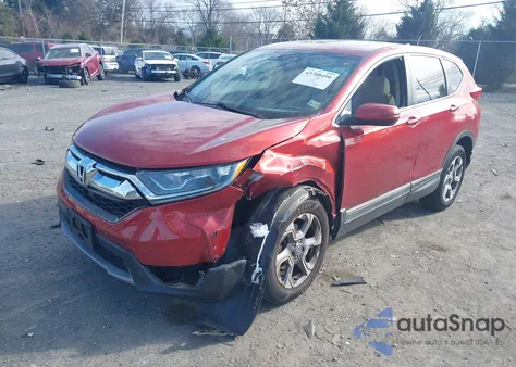 2018 Honda Cr-V Ex from USA, damaged, VIN 2HKRW2H52JH629779
